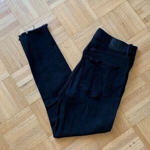 Denim Forum The Lola High Rise Skinny Crop